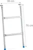 Relaxdays Leiter Trampolin, zum Einhängen, 2 Sprossen, Produktbild-Vorschau 4