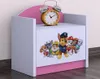 BDW comodino camera dei bambini, supercani, comodino, rosa Anteprima dell’immagine prodotto 1