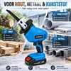 Accu reciprozaag 21V, 0–3000 slagen/min, 13 mm slaglengte, Productafbeelding-voorbeeld 3