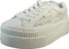 Buffalo Dames Faible Sneaker Paired Bloom Low Top Hochzeit Voir les images du produit 2