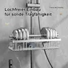 Duschregal aus edelstahl, duschablage für duschstangen bis Produktbild-Vorschau 2