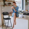 Składane stołki barowe Relaxdays, zestaw 2 szt., z Podgląd zdjęcia produktu 3