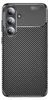 A close-up view of a smartphone case with a carbon fiber texture. Produktbild-Vorschau