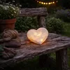 LED Herz - Leuchtherz - Grabherz - Grabschmuck - L: 13cm - Produktbild-Vorschau 3