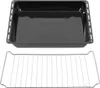 ICQN 42.2 x 37 cm Backbleche & -Gitter Set, 4,5 cm Tief Produktbild-Vorschau 1