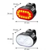 Fahrradlenkerleuchte Vorne Und Hinten Led, Stark, Usb, 2 Produktbild-Vorschau 5