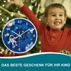 Wanduhr Kinder (Astronaut) - Lautlose Kinderwanduhr - Produktbild-Vorschau 6
