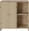 vidaXL Armoire de rangement avec étagère Beige 100 x 36 x Voir les images du produit 4