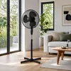 Standventilator 40cm Leise 45W Oszillierend Lüfter Produktbild-Vorschau 6