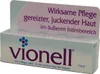A product shot of a Vionell Intim-Pflege-Salbe tube. Podgląd zdjęcia produktu