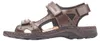 Sandalias de cuero marrón para hombre de la marca Rieker, Vista previa de la imagen del producto 1