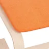 vidaXL Podnóżek ciemnożółty 51x41x40 cm tkanina Podgląd zdjęcia produktu 7