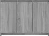 vidaXL Příborník Grey Sonoma 102x33x75 cm Materiál na bázi Náhled obrázku produktu 5