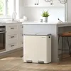SONGMICS Odpadkový koš, systém třídění odpadu, se 2 Náhled obrázku produktu 1