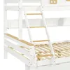 MODFU Etagenbett Kinderbett 90x200cm&140x200cm mit Zwei Produktbild-Vorschau 12