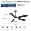 Sofucor Deckenventilator mit Licht und Fernbedienung, DC, Produktbild-Vorschau 2