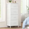 SONGMICS Kommode, Schrank, 4 Stoffschubladen, für Produktbild-Vorschau 1