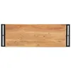 vidaXL Stolik 90x30x75 cm z litego drewna akacjowego Podgląd zdjęcia produktu 2