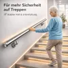Treppengeländer Handlauf Edelstahl 150cm Griff Wandhandlauf Produktbild-Vorschau 6
