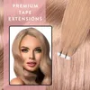 hair2heart Premium Tape Extensions Human Hair Straight - 10 Voir les images du produit 6