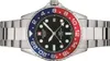 A close-up studio shot of a Swiss Alpine Military Master Diver GMT watch. Produktbild-Vorschau