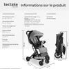 Poussette buggy FINN pliable avec harnais à 5 points - gris Voir les images du produit 6