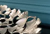 riess-ambiente Dekorative Schale GINKGO LEAFS 40cm silber Produktbild-Vorschau 7