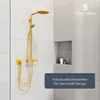 SANTRAS® Duschschlauch aus Kunststoff 1/2" in Gelb - 1,25 m Produktbild-Vorschau 3