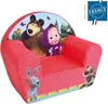 Fotel Klubowy Dziecięcy Masha i Niedźwiedź, 42 cm x 52 cm x Podgląd zdjęcia produktu 2