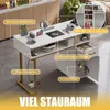 Stůl s odsáváním, zásuvkou, zásuvkou a skříňkou, vyrobený Náhled obrázku produktu 2