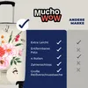 MuchoWow® Koffer Handgepäck Trolley Rollkoffer Kleine Produktbild-Vorschau 6