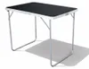 3-tlg. Camping Set Campingtisch Schwarz + 2 x Campingstuhl Klappstuhl schwarz Produktbild-Vorschau