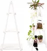 ECODECO Leiterregal Hochbeet Blumentreppe Outdoor Indoor Produktbild-Vorschau 1