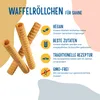 BAZKO rotoli di wafer per panna 19 cm / 2,6 cm| 100 pezzi | Anteprima dell’immagine prodotto 2