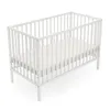 Lettino classico per bambini bianco 60x120 cm, 3 sbarre Anteprima dell’immagine prodotto 2
