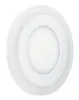 Ecolite Biely vstavaný LED panel guľatý 145mm 6W+3W Náhľad obrázku produktu 2