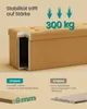 SONGMICS 110 cm Sitzbank mit Stauraum, klappbare Sitztruhe, Produktbild-Vorschau 5