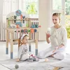 Holzwerkbank für Kinder mit Magnetgestell und Werkzeugset Produktbild-Vorschau 1
