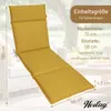 Herlag Liegenauflage Bea 190x60x4,5cm Senfgelb für Produktbild-Vorschau 3