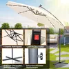 Sonnenschirm mit LED Beleuchtung Ampelschirm 350 cm Garten Produktbild-Vorschau 5