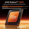 Mini PC Soyo S4 Plus, processore AMD Ryzen 7 H255, 24 GB di Anteprima dell’immagine prodotto 8
