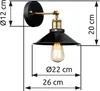 Globo Lighting applique in metallo color ottone, 1x E27 Anteprima dell’immagine prodotto 4