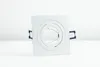 Spot de plafond encastré CERI 1 SQ WHITE carré coupe Voir les images du produit 5