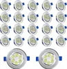 LARS360 20X3W Spot Einbauleuchte LED Strahler Produktbild-Vorschau 1