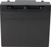 A black battery is shown from the front. Produktbild-Vorschau