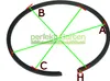 2X (2 mm x 44 mm) universal Kolbenring für Kettensäge, Produktbild-Vorschau 2