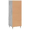 Highboard Betongrau 40x36x110 cm Holzwerkstoff Produktbild-Vorschau 8