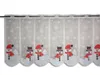 Scheibengardine Schneemann HxB 50x140cm Winter Schnee Produktbild-Vorschau 1