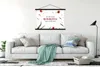 MuchoWow® Textilposter Winter - Weihnachten - Zitat 150x100 Produktbild-Vorschau 3