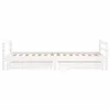 vidaXL Lit d'enfant avec tiroirs blanc 90x190 cm pin massif Voir les images du produit 6